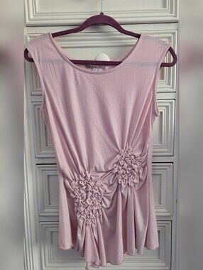 Julie's Closet Pink Top Size L
